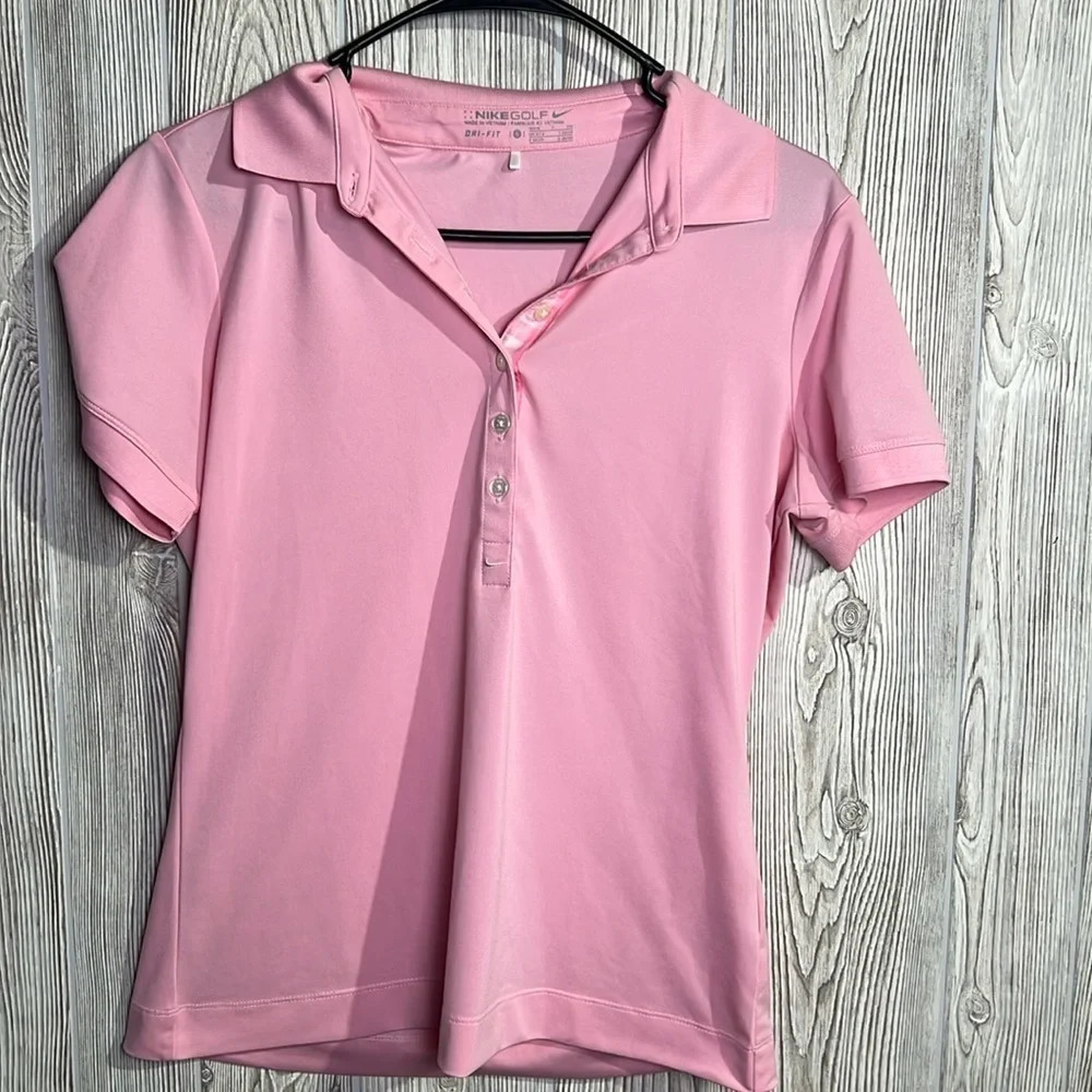 Nike Golf Size Small pink dri fit